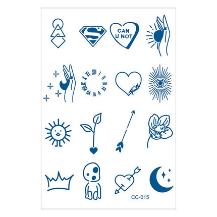 Lasting Waterproof Colorfast Realistic Tattoo Color