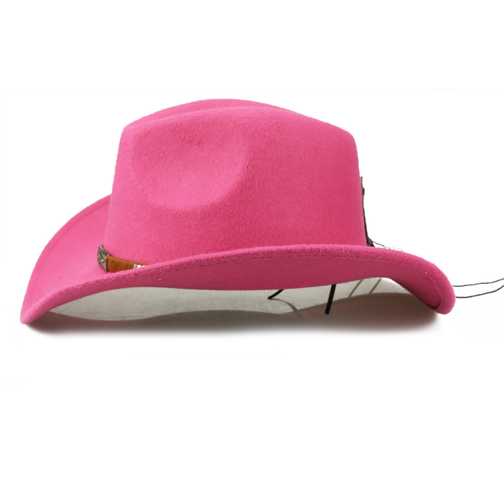 Fashion Personality Woolen Denim Hat