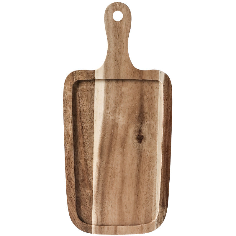 Breakfast Cutlery Pizza Wood Tray Steak