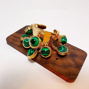 Malachite Bracelet Retro Minority Design