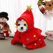 Christmas Pet Clothes Two Color Cloak Pet Cloak Shawl Dog Transfiguration