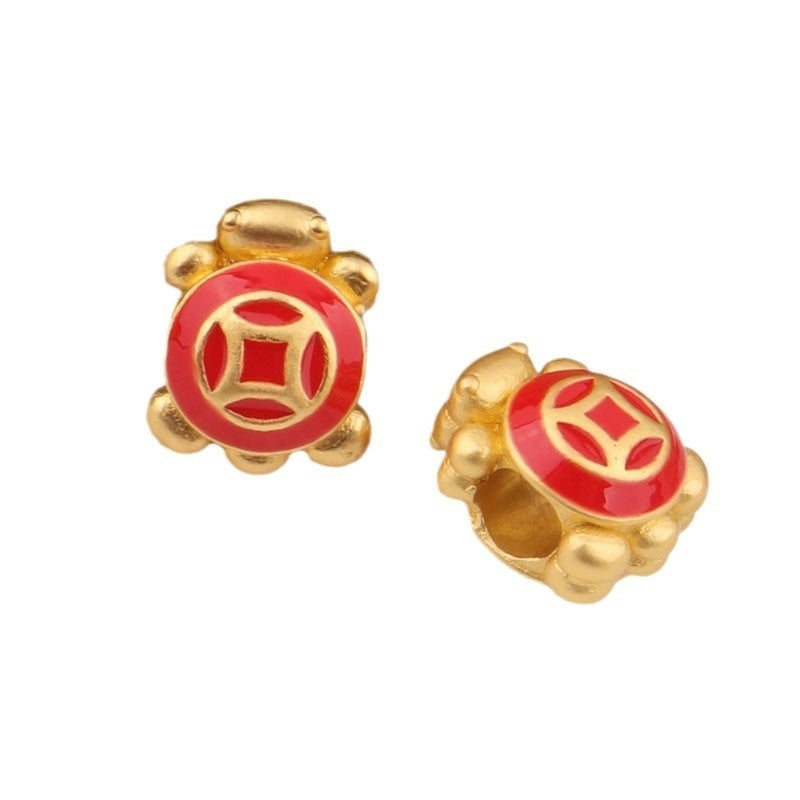 Double-sided Small Water Turtle Ingot Bracelet Hairband Jewelry Accessories