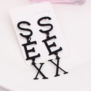 Cold Style Geometric Earrings