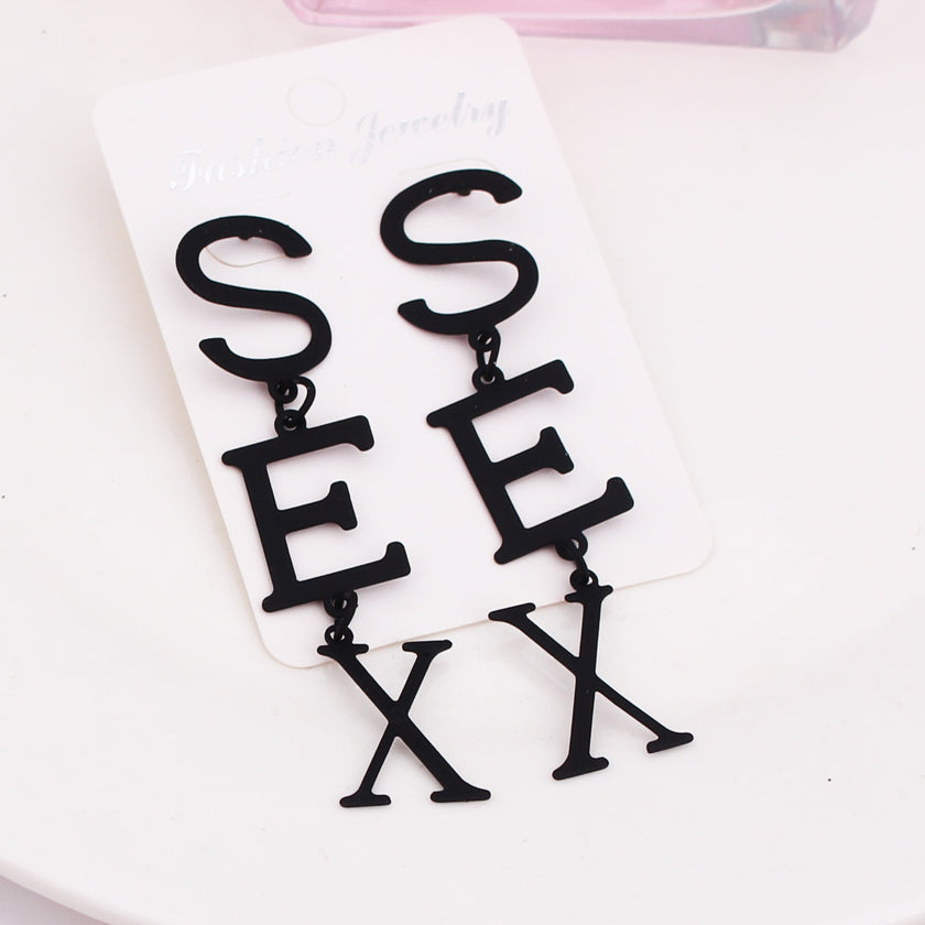 Cold Style Geometric Earrings