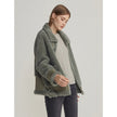Fashionable Short Silhouette Fur Coat For Women