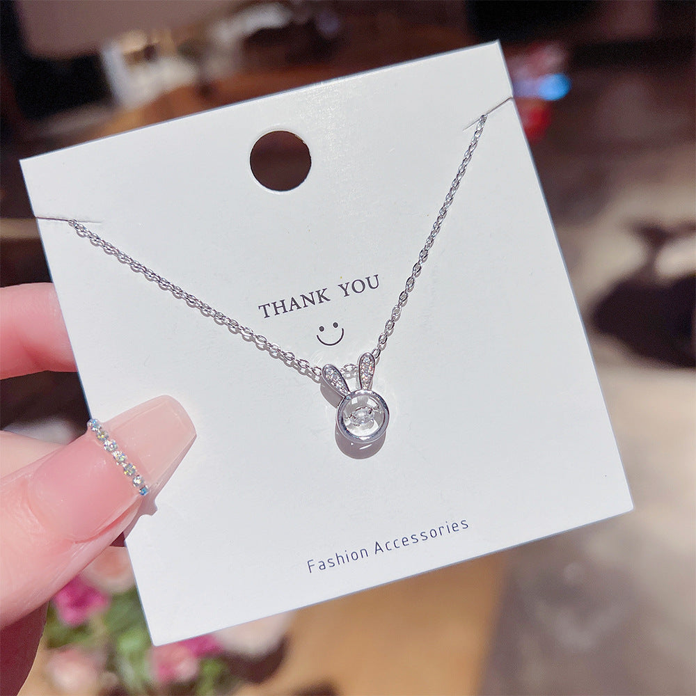 Bunny Necklace Simple All-match Titanium Steel Clavicle Chain