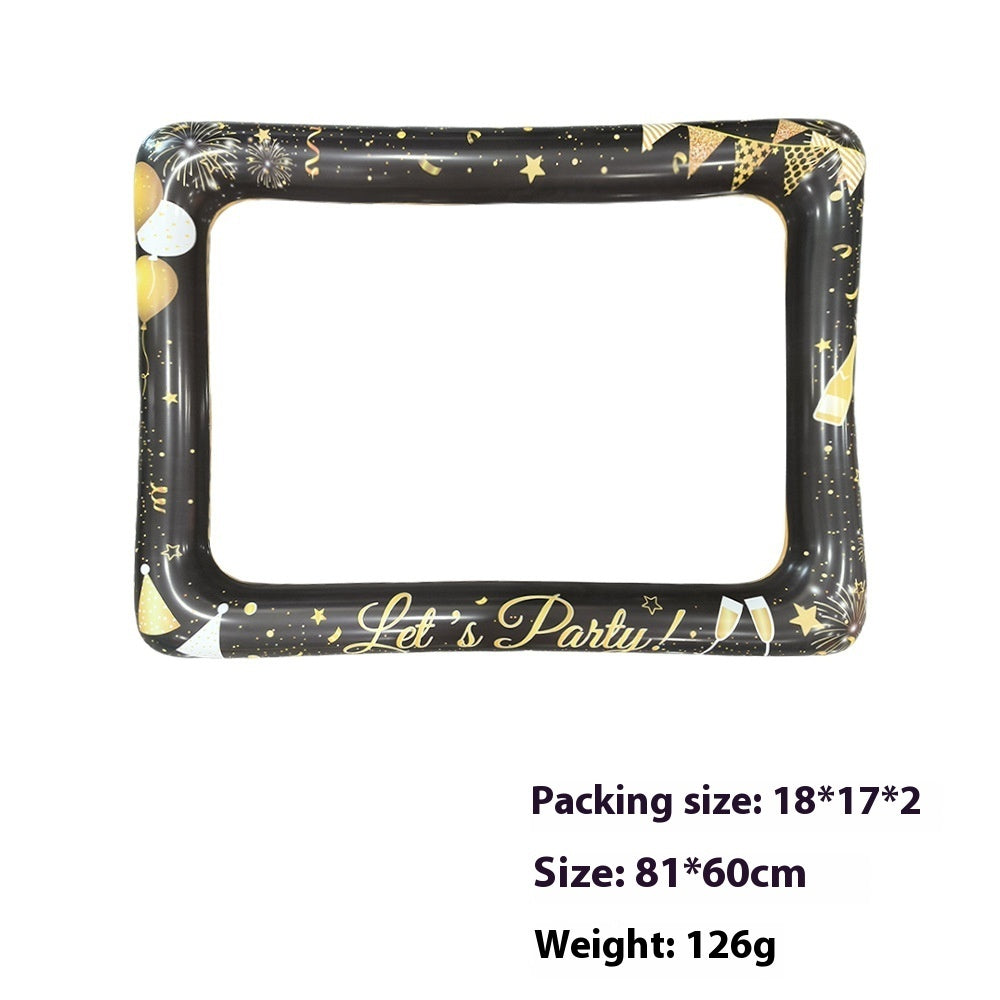 Christmas Creative Photo Props Inflatable Photo Frame