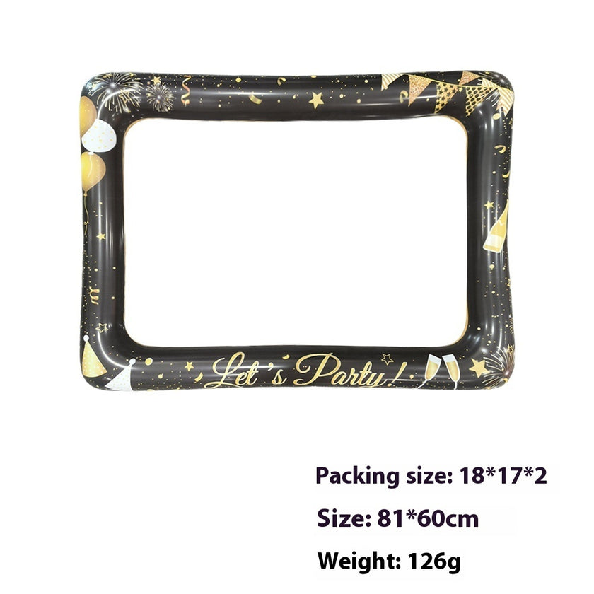 Christmas Creative Photo Props Inflatable Photo Frame