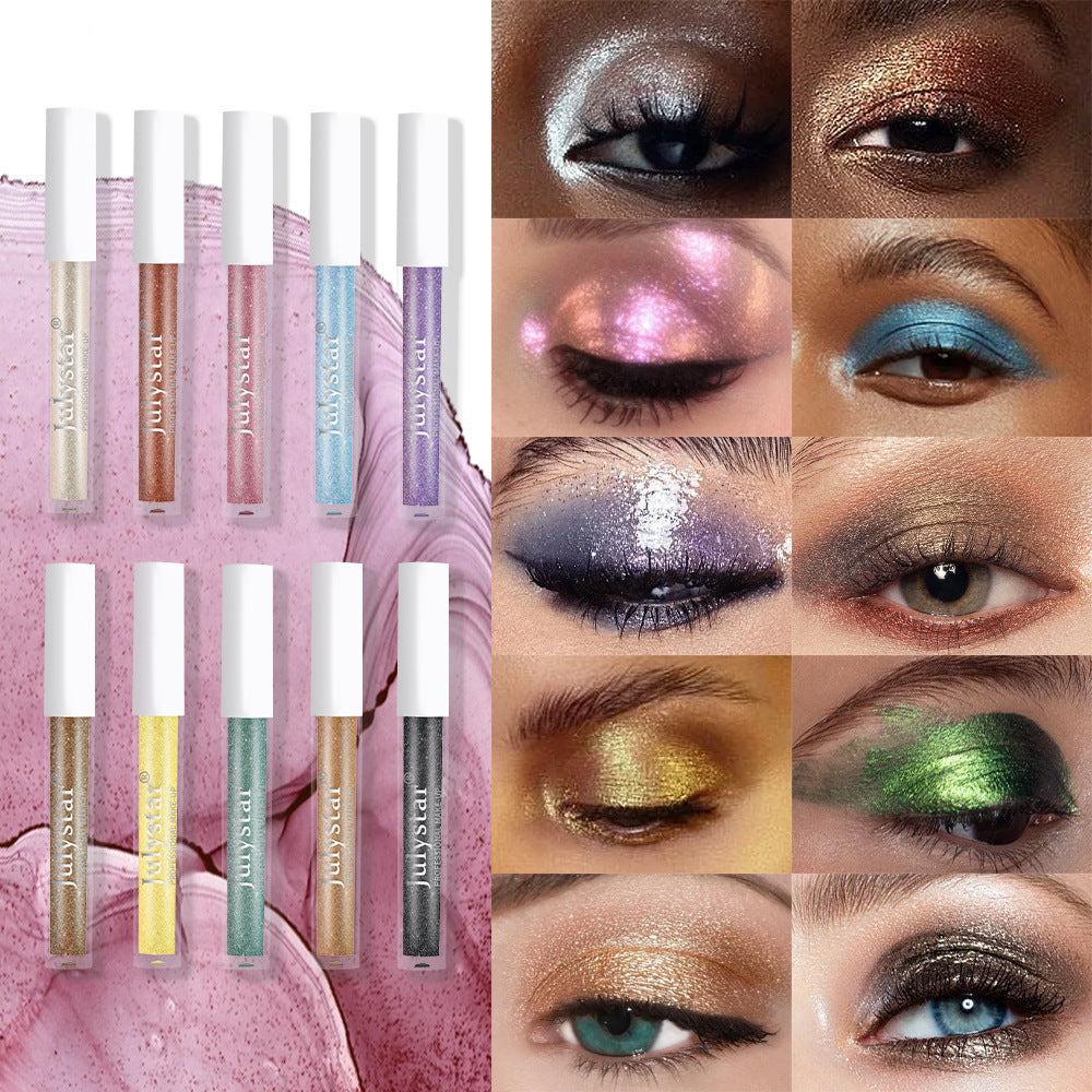 Color Shimmer Matte Liquid Eye Shadow