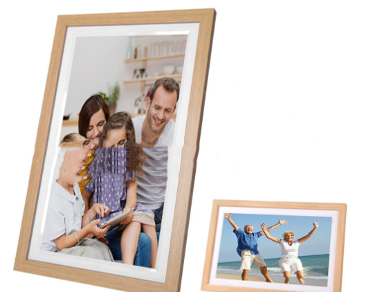 Frameo Electronic Digital Photo Frame 101156-inch Wifi Smart IPS Touch Screen Mobile App Send Pictures