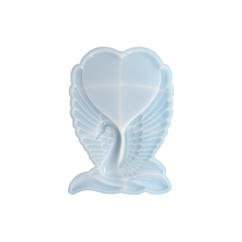 Swan Love Photo Frame Silicone Mold