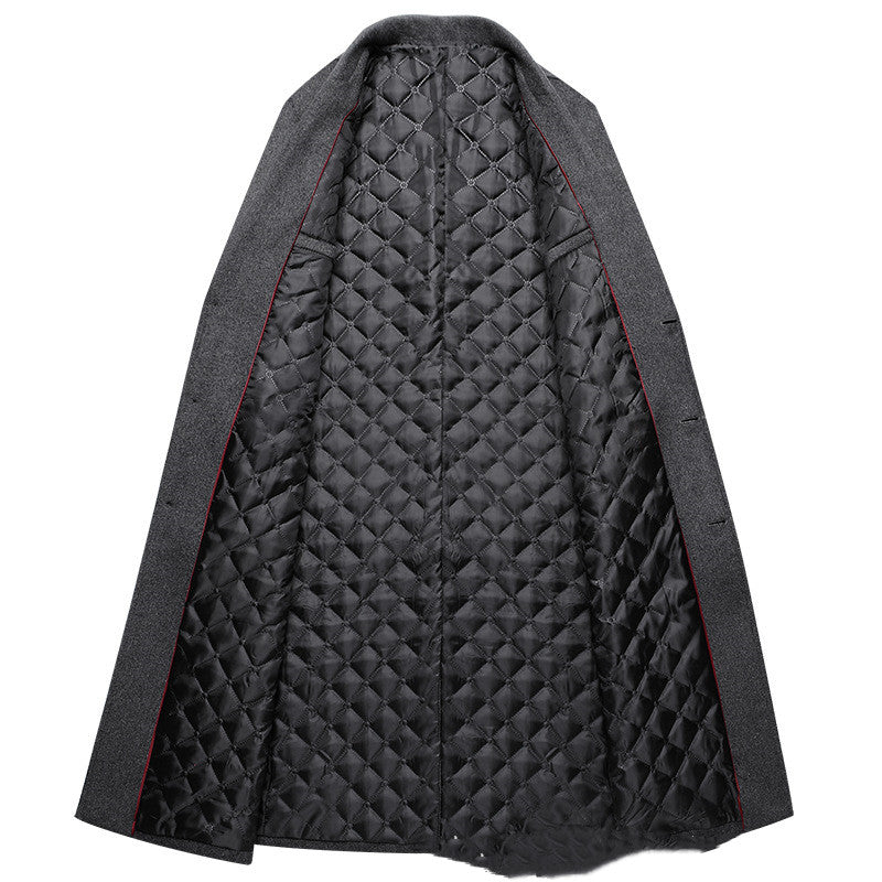 Cotton Padded Casual Business Suit Collar Jacket