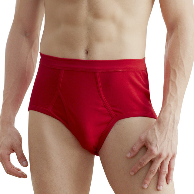 Men's Cotton High Waist Underwear Plus Size