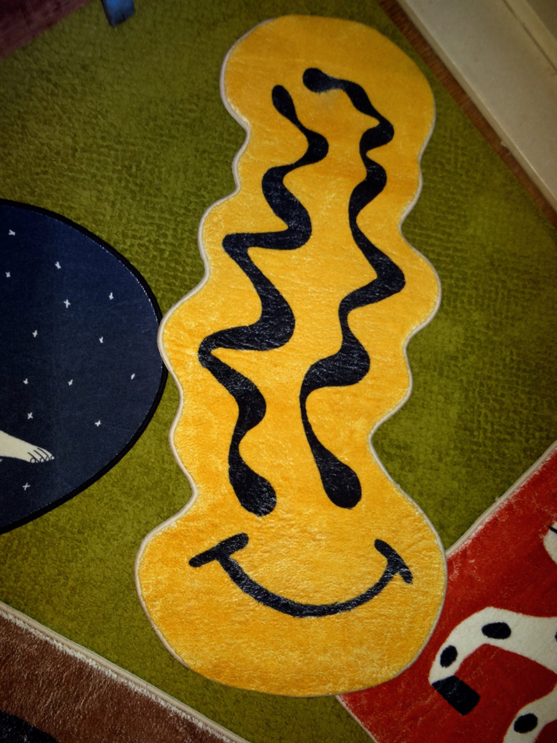 Aisle Thickened Cashmere Strip Carpet