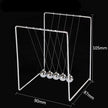 Newtons Cradle Steel Balance Ball Physics Science Pendulum Metal Craft Educational Toy