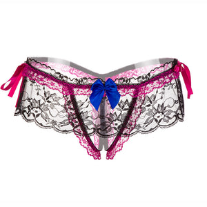 Ladies Underwear Transparent Temptation Lace File Sexy