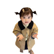 Girls' Spring And Autumn Clothes Children's Trench Coat