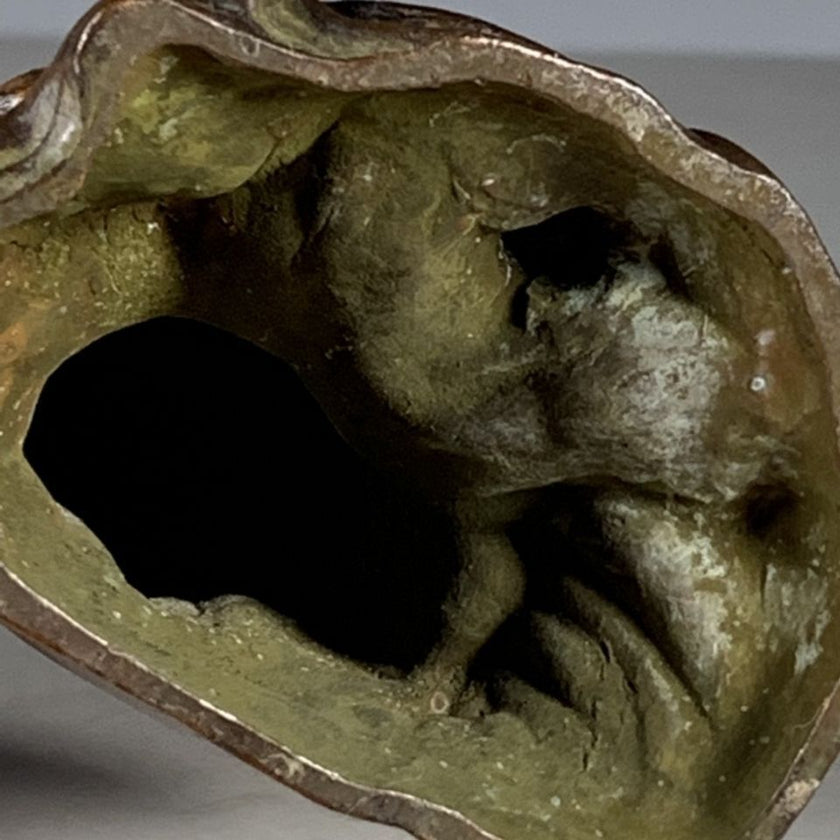 Antique Old Object Guanyin Small Ornaments Bronze