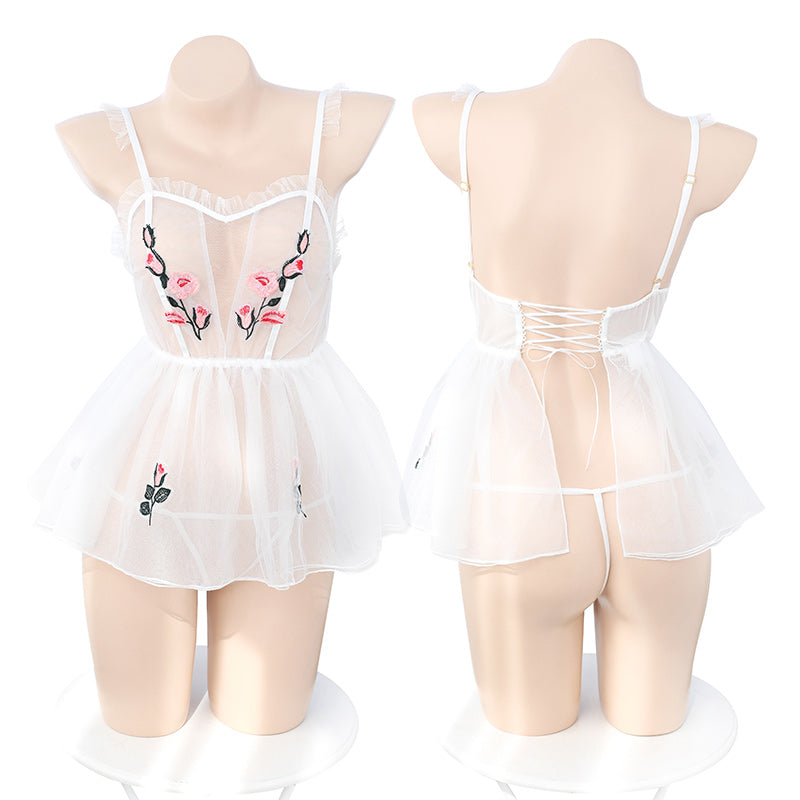 The Headdress Is Puffy And Pure Desire Seductive Underwear Uniform