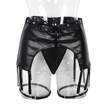 Underwear Button Lace-up Waist Seal Outer Wear With Leg Ring Underwear