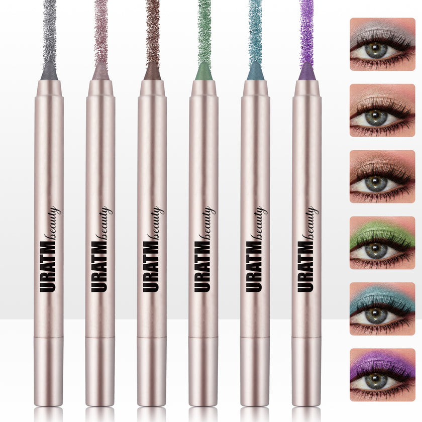 6-color Pearlescent Eyeliner Pen Suit Not Smudge