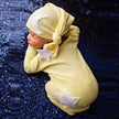 Newborn Photography Stars And Moon Decoration Knitted Jumpsuit
