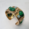 Malachite Bracelet Retro Minority Design