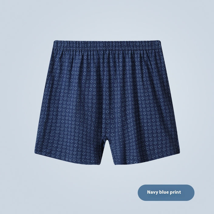 Middle-aged And Elderly Underwear Men's Cotton Boxer
