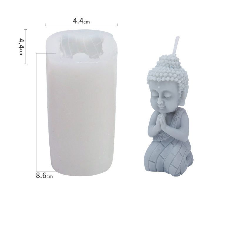 European Buddha Scented Candle Silicone Mould