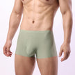 Ice Silk Mesh Big Bag Mid Waist Boxer Underwear