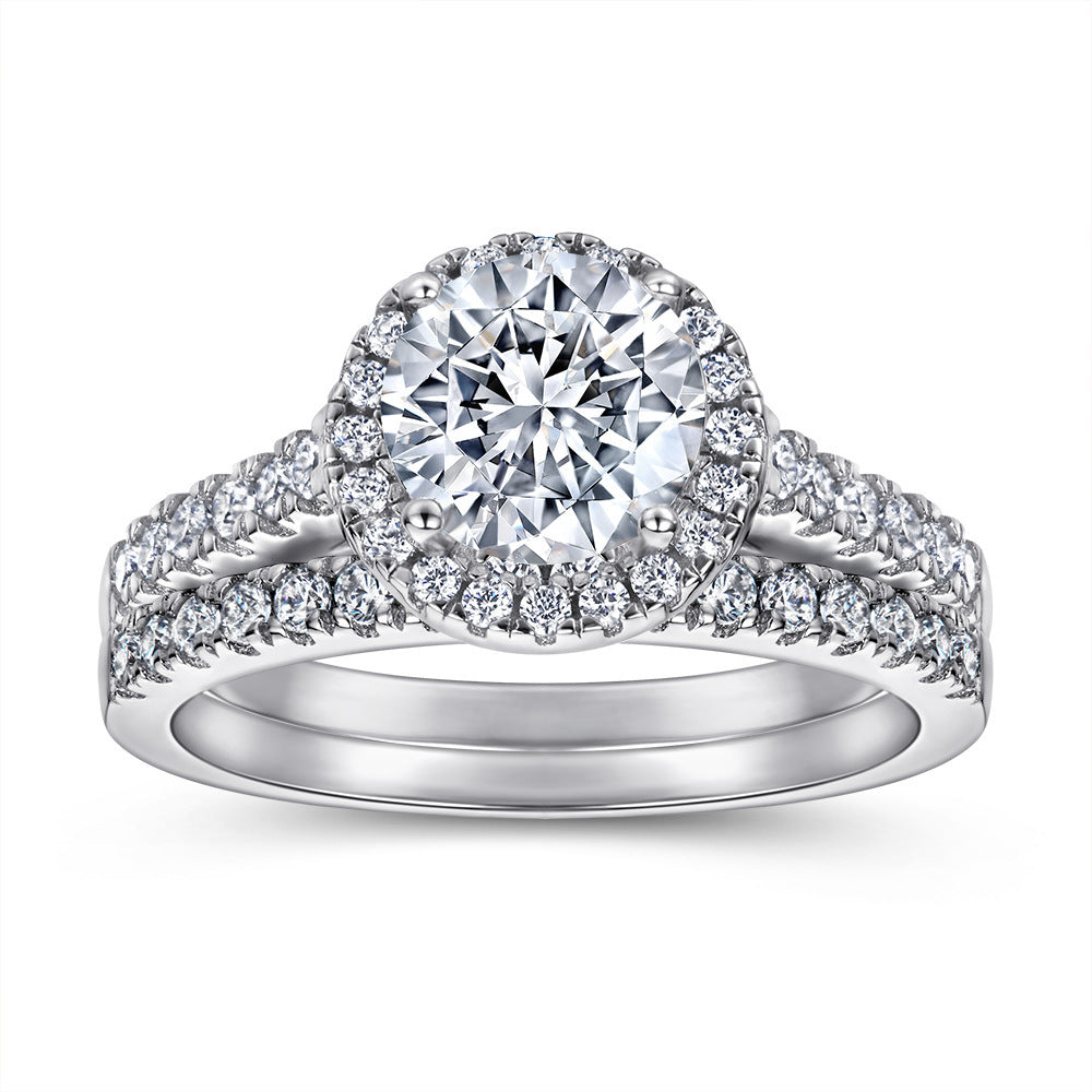 925 Sterling Silver Ring For Women Combination Sets