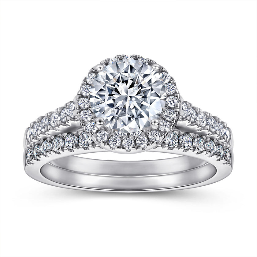 925 Sterling Silver Ring For Women Combination Sets