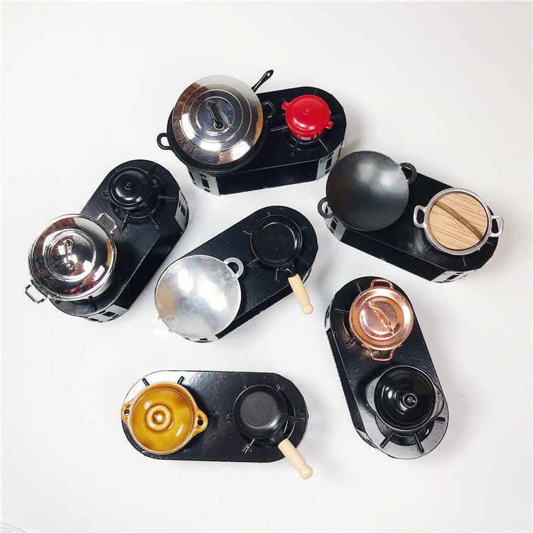 Mini Kitchen Alloy Stove Toy