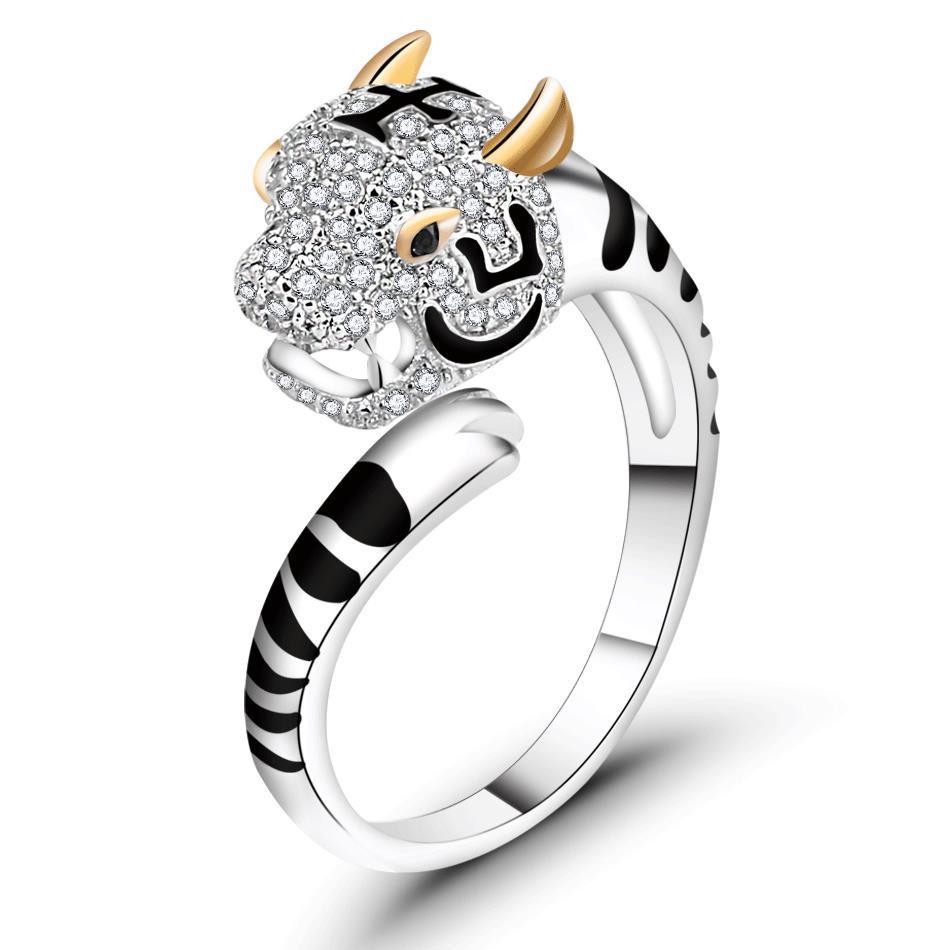 Zodiac Ring, Sterling Silver Ring, Female Ring, Natal Year  Ring