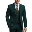 Business Casual Men's Three-piece Suit For Bridegroom Men's Wedding