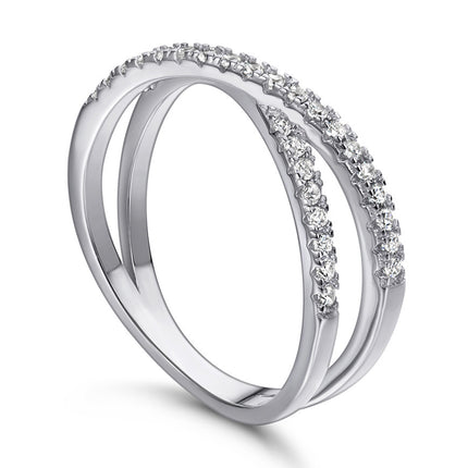 S925 Sterling Silver Ring For Women Affordable Luxury Fashion European And American