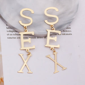 Cold Style Geometric Earrings