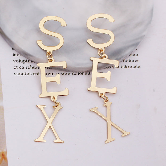 Cold Style Geometric Earrings