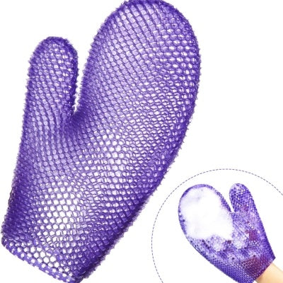 Unisex Bath Glove Honeycomb Type