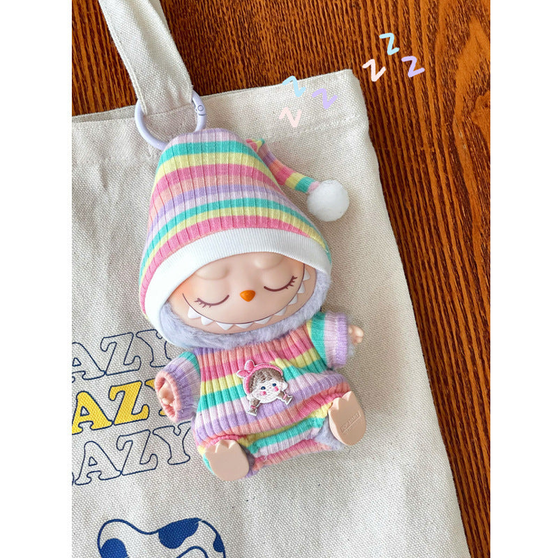 PVC Doll Autumn Jumpsuit Hat Suit