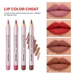Mini Wooden Pole Lip Liner Long Lasting Matte