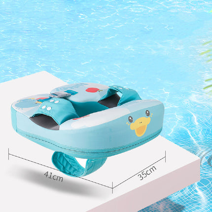 Baby Swimming In The Water Circle