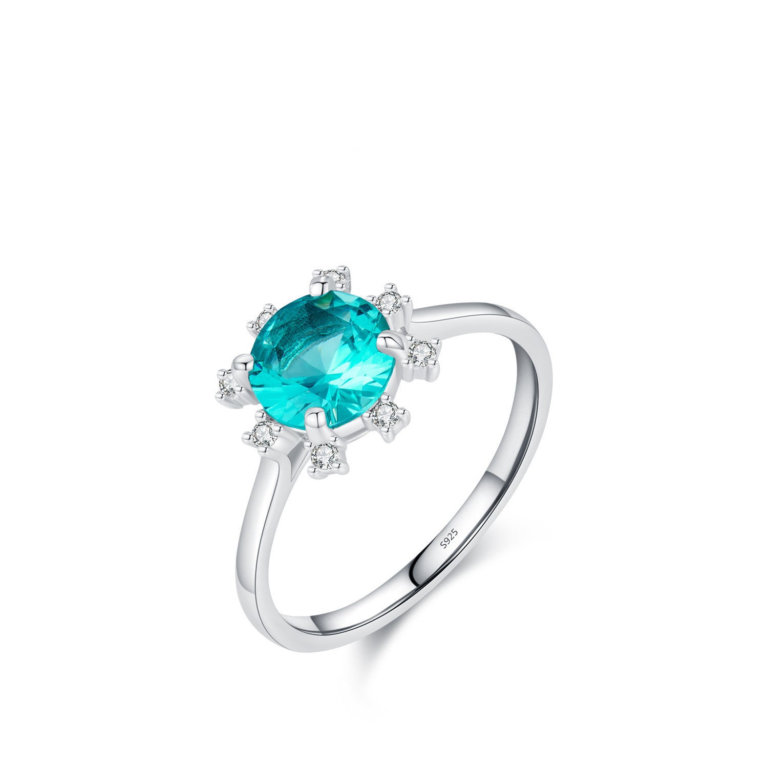 Fashion Personality SUNFLOWER Crystal Ring For Women