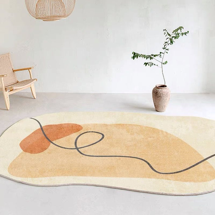 Shaped Irregular Carpet Living Room Coffee Table