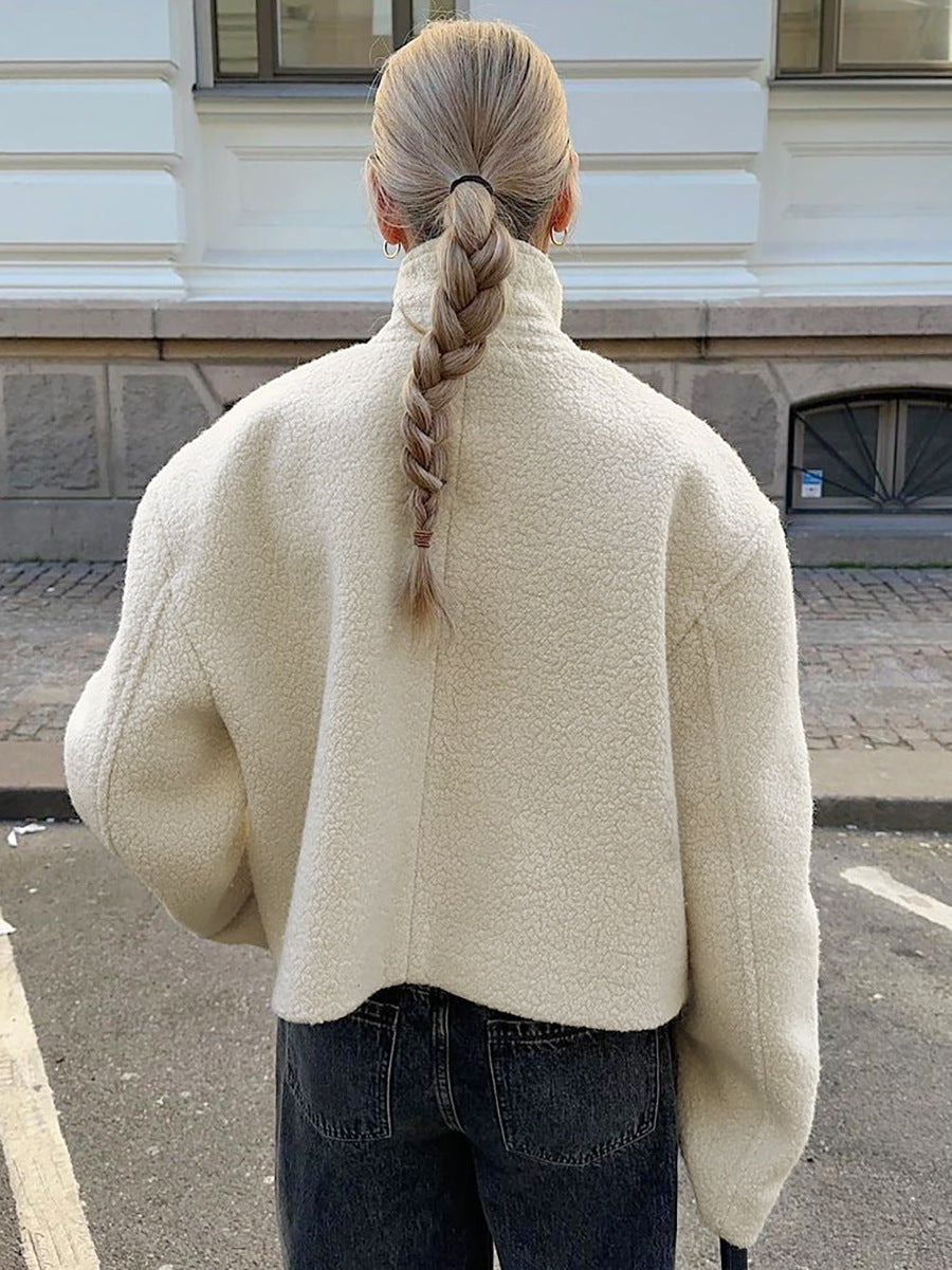 Women fashion warm Berber Fleece Coat