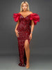 Celebrity Banquet Evening Dress Women