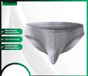 Men's Triangle Cotton Underwear Low Waist Sexy U Pouch