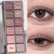 Inspiration Twelve Colors Low Saturation Full Matte Cool Atmosphere Earth Color Pure Desire Eye Shadow Plate