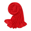 With Hat Monochrome Scarf Shawl Breathable
