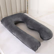 Straight Leg U-shaped Pregnancy Pillow Crystal Velvet